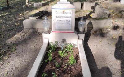 Aktualny stan grobu podpułkownika Wasyliwa w Poznaniu
